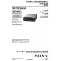 Sony Service Manual for HVRM15J HVRM15U HVRM15N HVRM15E HVRM15P HVRM15C