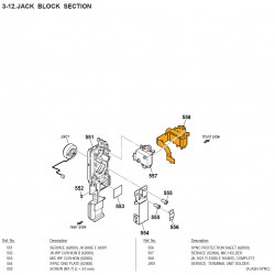 ILCE-7RM3 Sony Camera Exploded Diagram