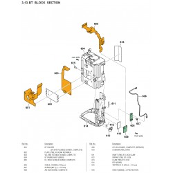 ILCE-7RM3 Sony Camera Exploded Diagram