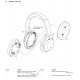 WH1000XM4 Sony Headphone Exploded Diagram