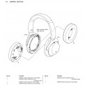 WH1000XM4 Sony Headphone Exploded Diagram