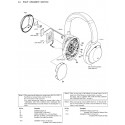 WH1000XM4 Sony Headphone Exploded Diagram