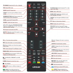 LINSAR TV Remote for LS24C12V