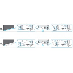 Sony Television Stand Legs for XR65X95J