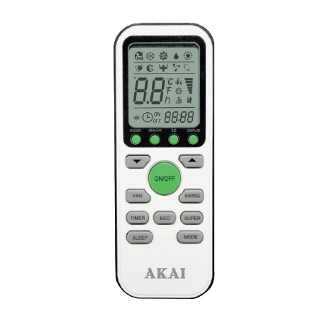 AKAI Air Conditioner Remote for AK-24000-RC