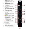 HITACHI TV Remote for UN436000 / UN496000 / UN556000