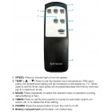 STIRLING Air Conditioner Remote for A008A-14C