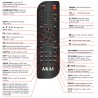 AKAI TV/DVD Remote for AKDVD9DS