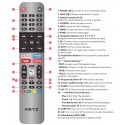 METZ TV Remote for 55MXD9500A / 65MXD9500A