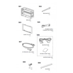 XAV-AX100 Sony Audio Exploded Diagram
