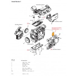 PXW-FS5 PXW-FS5K Sony Camera Exploded Diagram