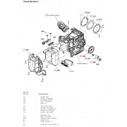 PXW-FS5 / PXW-FS5K Sony Camera Exploded Diagram