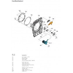 PXW-FS5 / PXW-FS5K Sony Camera Exploded Diagram