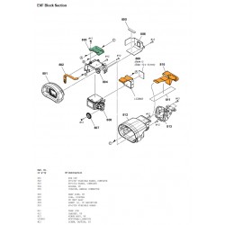 PXW-FS5 / PXW-FS5K Sony Camera Exploded Diagram