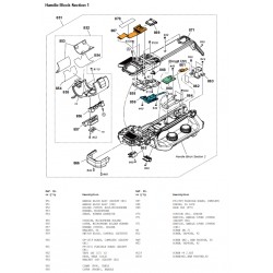 PXW-FS5 / PXW-FS5K Sony Camera Exploded Diagram