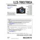 Sony ILCE-7RM3 Service Manual