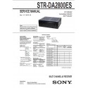 Sony STR-DA2800ES Service Manual