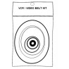 VIDEO / VCR Belt Kit VBK120