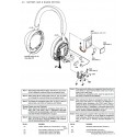 WH-1000XM5 Sony Audio Exploded Diagram
