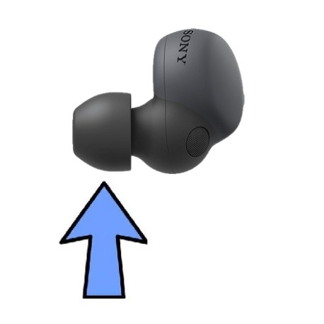 Sony Ear Bud for BLACK Headphones WF-LS900N (1 Bud)