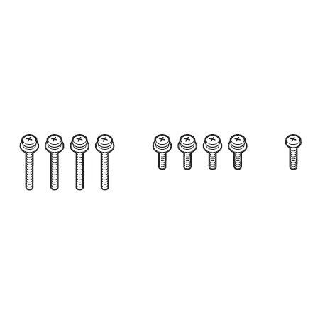 Sharp Screw Kit - 9 Pack