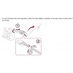 Sony Shoulder Strap Adaptors (1 Pair) for DSCRX100M7 / DSCRX100