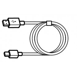 150cm Sony Headphone USB Charging Cable for INZONE H7 / H9