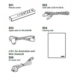 TA-ZH1ES Sony Audio Exploded Diagram