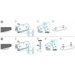 Sony Television Stand Legs XR-42A90K XR-48A90K