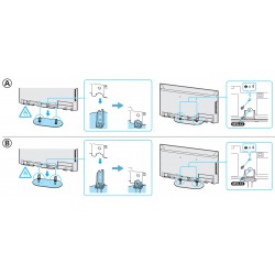 Sony Television Stand Legs XR-42A90K XR-48A90K