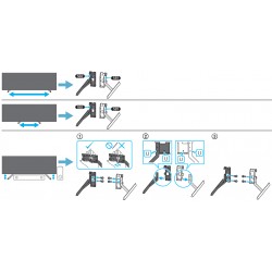 Sony Television Stand Legs for XR-77A80K