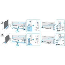 Sony Television Stand Legs for XR65A95K