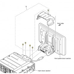 Sony Screw Kit M4X6 x4 / M3X8 x1 for XAV-AX8000