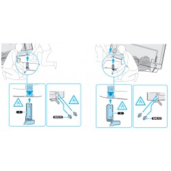 Sony Television Stand Legs for KD-55X75K