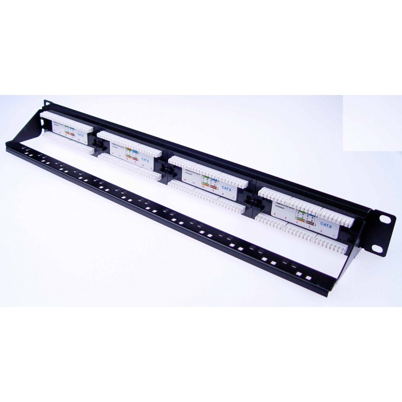 CAT6 Patch Panel 24 Port PHPP246-K