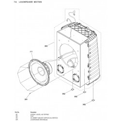 MHCV43D Sony Audio Exploded Diagram