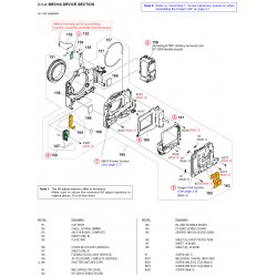ILCE-7SM2 Sony Camera Exploded Diagram