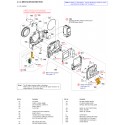 ILCE-7SM2 Sony Camera Exploded Diagram
