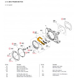 ILCE-7SM2 Sony Camera Exploded Diagram