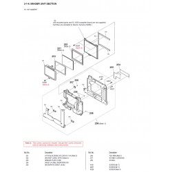 ILCE-7SM2 Sony Camera Exploded Diagram