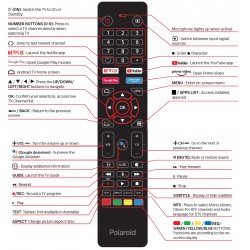 Polaroid TV Remote for PL3222HDG