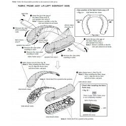Sony Fabric Frame Assy for SRS-NS7 / SRS-NS7R