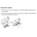 Sony HDR-AS100V HDR-AS100VR Tripod Mount