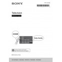 Sony Television Instruction Manual KD-65X7000G / KD-55X7000G / KD-49X7077G / KD-49X7000G / KD-43X7000G