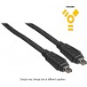 Firewire (i-Link/DV) Cable 4pin to 4pin 2 Metre