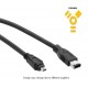 Firewire (i-Link/DV) Cable 4pin to 6pin 2 Meter