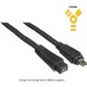 Firewire (i-Link/DV) Cable 4pin to 9pin 1.5 Meter