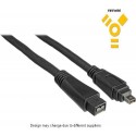 Firewire (i-Link/DV) Cable 4pin to 9pin 1.5 Metre