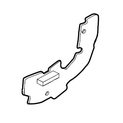 Sony Headphone L Jack Mounted PC Board for WH-H900N