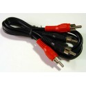 Audio Cord  2 RCA to 2 RCA Plugs 1.2M